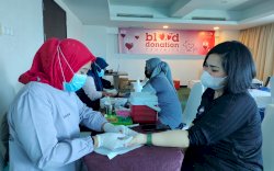 Peringati Hari Pahlawan, Aston Makassar Kumpulkan 25 Kantong Darah 