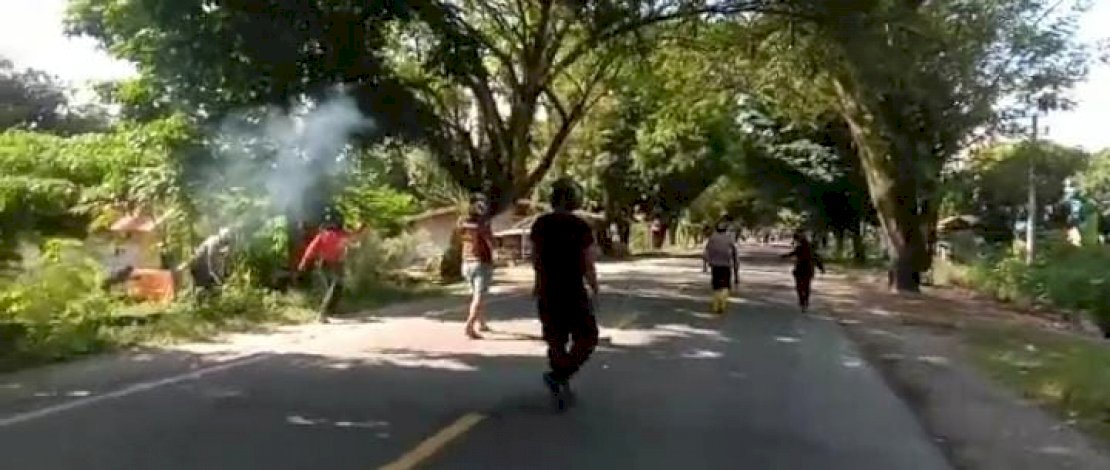 Bentrokan di Mancani.