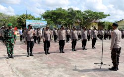 Personil TNI-Polri Dikerahkan Amankan Pilkades Serentak di Jeneponto