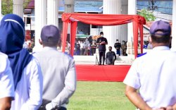 Siaga Bencana di Luwu Raya, Plt Gubernur Sulsel Jadi Irup Hari Pahlawan di Kota Palopo