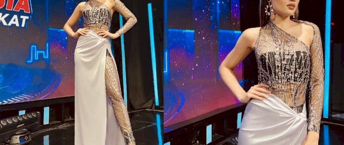 Baju yang dikenakan Cinta Laura banjir pujian Netizen. 