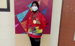 Sri Eviyanti Sumbang Emas Pertama Sulsel, Plt Gubernur Ucapkan Selamat
