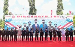 76 Tahun TNI, Plt Gubernur Sulsel Apresiasi Jaga Perdamaian hingga Semangat Tangani Pandemi Covid-19