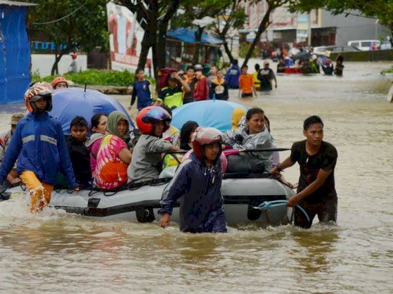 Manfaatkan Teknologi, BPBD Makassar Bakal Monitor Titik Banjir dari Posko Pusat Pengendali Operasi