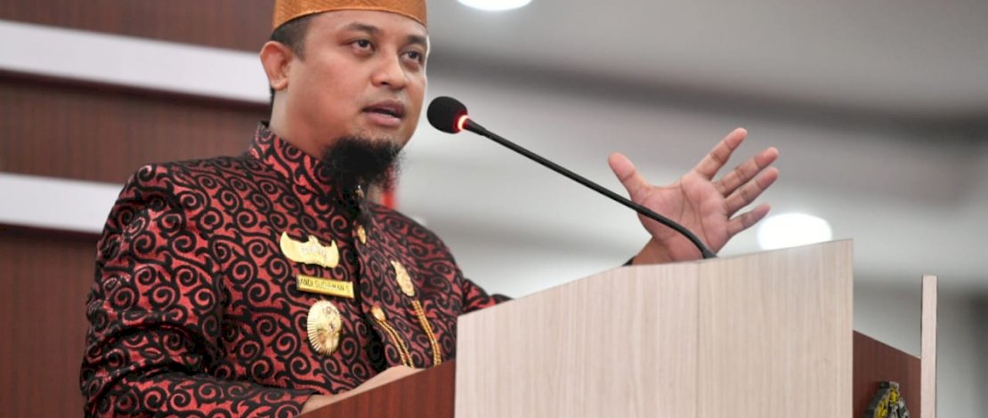 Gubernur Sulawesi Selatan, Andi Sudirman Sulaiman.