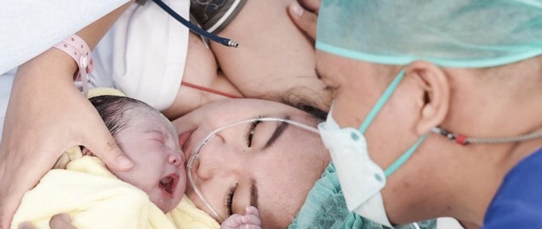 Putri kedua Arief Muhammad dan Tipang lahir di tanggal cantik, Kamis (11/11/2021).