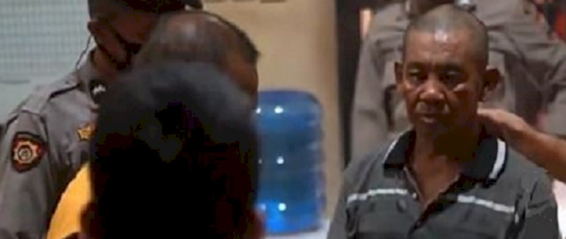 Udin, si pembunuh istri muda di Parepare.