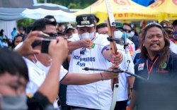 Maros Jadi Tuan Rumah, Chaidir Syam Buka Pra Pekan Olahraga Provinsi Cabor Panahan