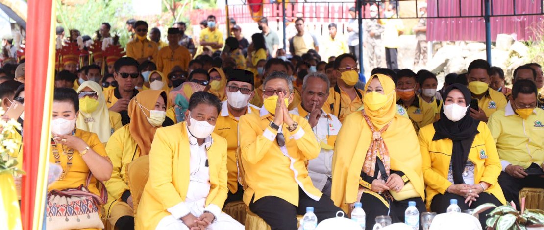Resmikan Kantor Golkar Toraja Utara, Taufan Pawe: Ini Kehebatan Ombas