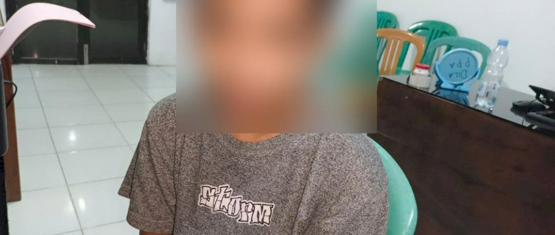 Acil, pelaku pencabulan anak di bawah umur diamankan Unit PPA Polres Pinrang.