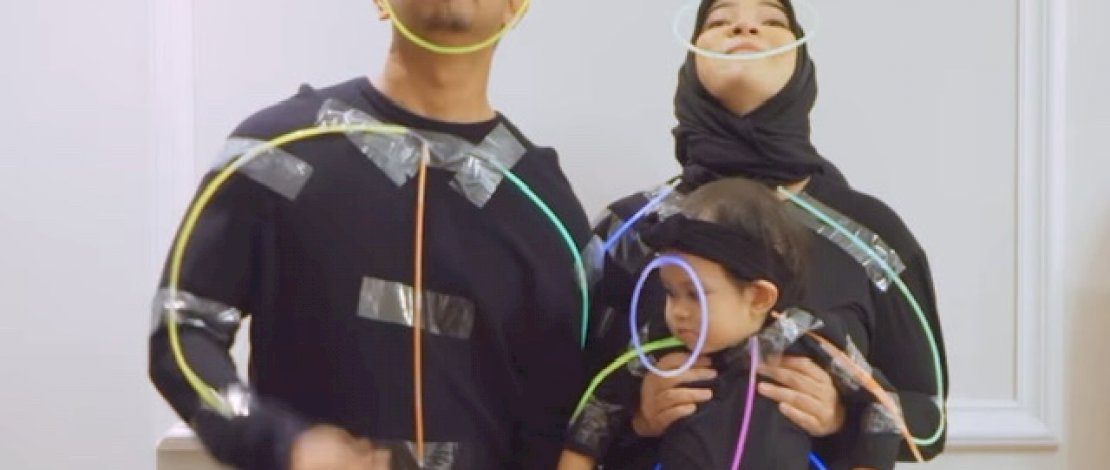 Kekocakan keluarga Fitri Tropica diunggah dalam laman instagramnya, Minggu (14/11/2021).