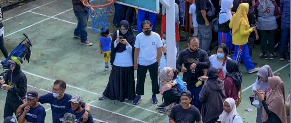 Keseruan Perayaan Milad ke 10 Tahun, Ikatan Alumni (IKA) SMA Negeri 2 Makassar, Minggu (14/11/2021).