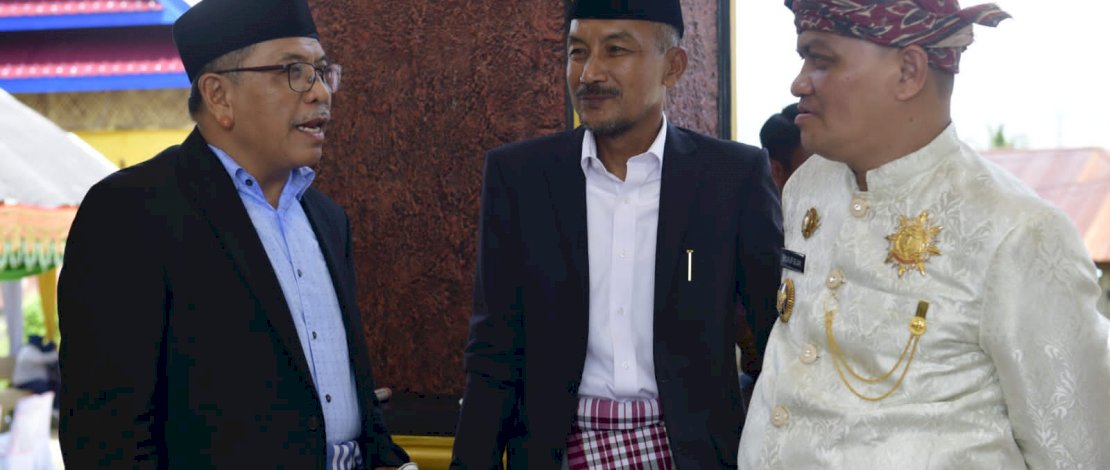 IAS bersama Cakka dan Syukur Bijak di Walenrang, Luwu, Senin (15/11/2021).