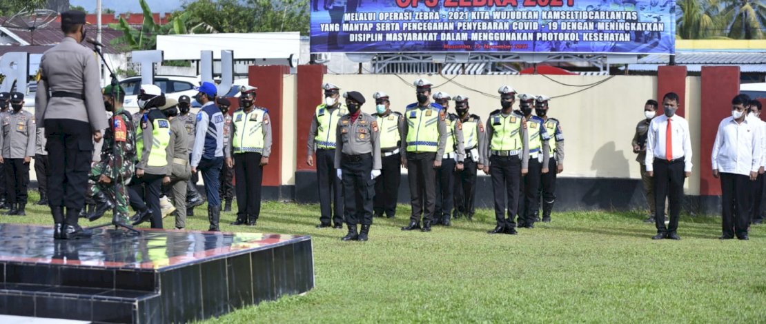 Lengkapi Surat Kendaraan Anda, Polres Luwu Utara Gelar Operasi Zebra