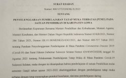 Pemkab Gowa Mulai Terapkan Pembelajaran Tatap Muka Terbatas