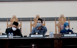  Fraksi DPRD Makassar Beri Pandangan Umum Terkait Ranperda APBD 2022