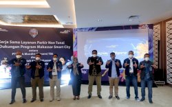 Perkuat Layanan Digital, Bank Mandiri Gandeng PD Parkir Makassar Wujudkan  Smart City