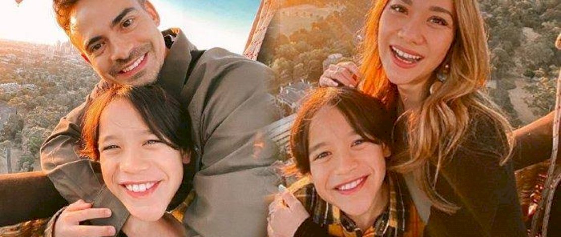 Potret BCL bersama Noah dan Almarhum Ashraf Sinclair.