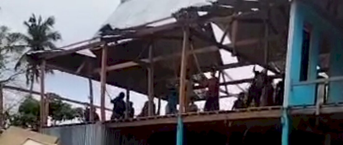 Rumah warga di Jeneponto dibongkar lantaran beda pilihan di Pilkades.