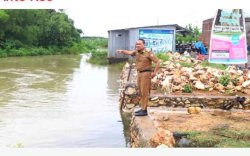 Usai Pantau Kondisi Air Sungai, Camat Biringkanaya Langsung Gelar Rakor