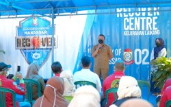 Camat Biringkanaya Buka Pelaksanaan Vaksinasi 100 RT.1 Hari.100 Persen