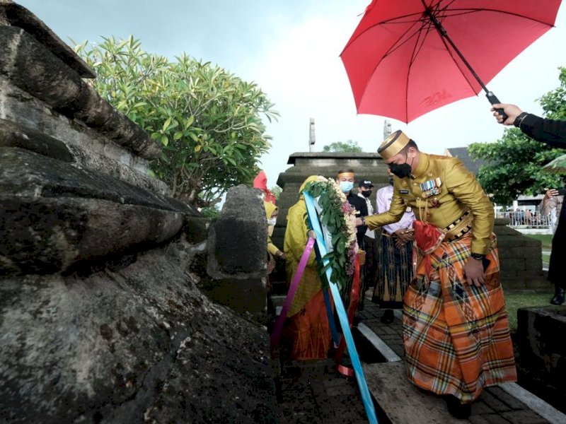 Peringati Hari Jadi Gowa, Bupati dan Wabup Ziarah di Makam Sultan Hasanuddin