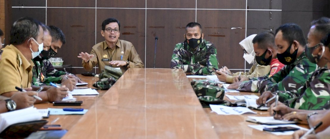 TNI Siap Bantu Pemda Luwu Utara Mencari Sasaran Vaksinasi COVID-19