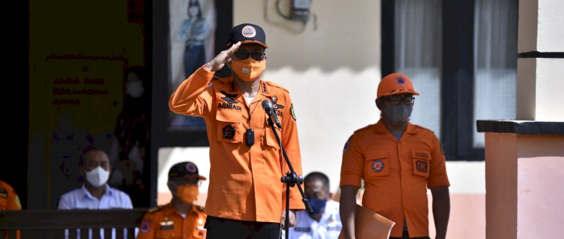Sekda Luwu Utara Armiadi Pimpin Apel Konsolidasi Kesiapsiagaan Bencana di Mappedeceng