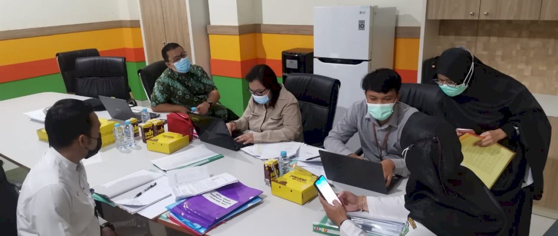 Suasana audit RSUD Andi Makkasau Parepare, oleh BPKP.