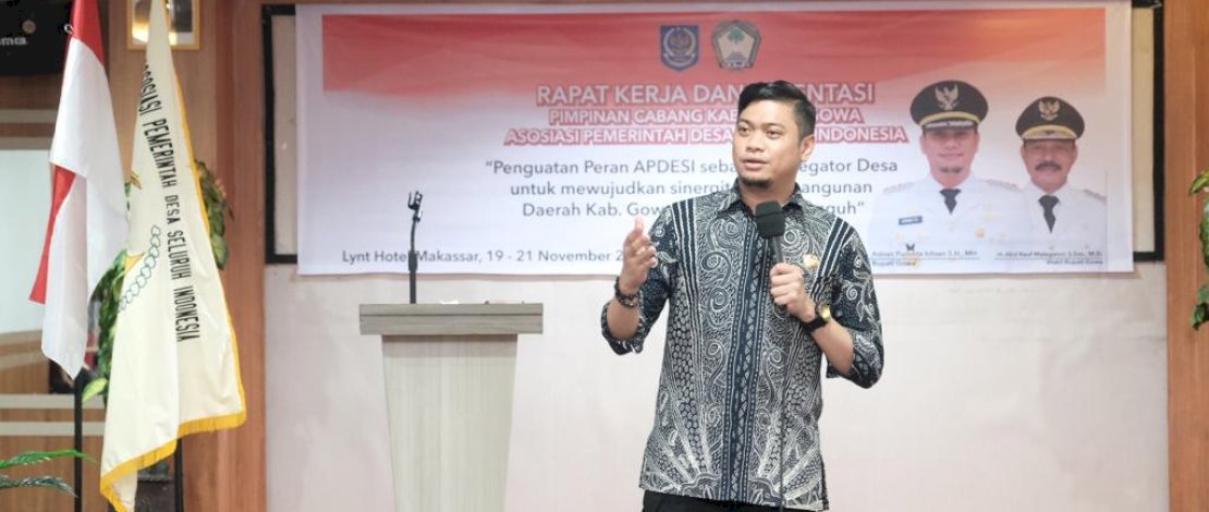 Bupati Gowa Harap Kepala Desa Pahami Era Teknologi