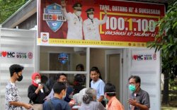 Camat Ujung Pandang Resmikan Kontainer Makassar Recover