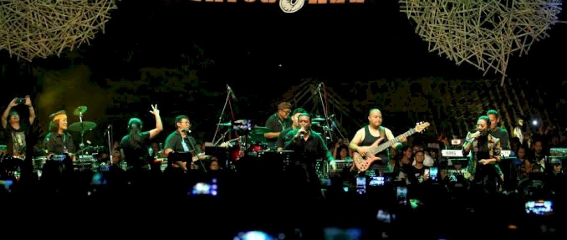 Pagelara Ngayogjazz yang diselenggarakan 2019 lalu. Pagelara Ngayogjazz yang diselenggarakan 2019 lalu.