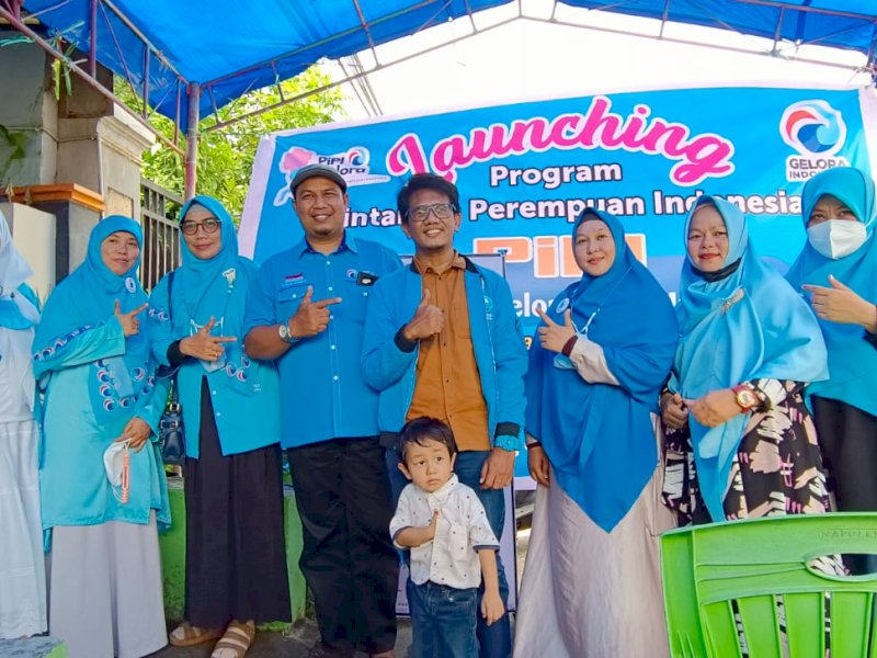 Partai Gelora Makassar Launching Program PIPI