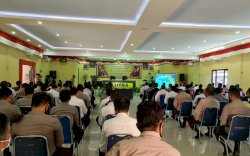 Gelar Pisah Sambut di Polres Luwu Utara, Ini Penyampaian Kapolres Lama dan Baru