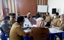 Camat Ujung Pandang Rakor Bersama Lurah Persiapkan Vaksinasi 100 RT. 1 Hari. 100 Persen