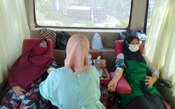 Kolaborasi Bakti Sosial Donor Darah di Mappedeceng, 29 Kantong Darah Terkumpul