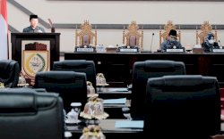 DPRD Makassar Gelar Paripurna Penyampaian Walikota Terhadap Pandangan Fraksi