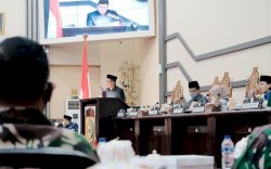 Pemkot Makassar Sampaikan Penjelasan RAPBD 2022 di Rapat Paripurna DPRD