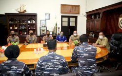 Wali kota Danny Terima Kunjungan Courtesy Call  Taruna AAL  Tingkat ll Angkatan 69