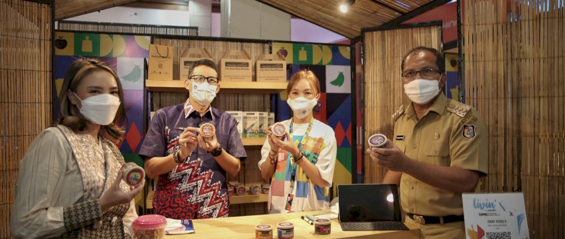 Berdayakan Produk Lokal, Danny-Sandi Dorong Pemuda Kreatif dan Inovatif