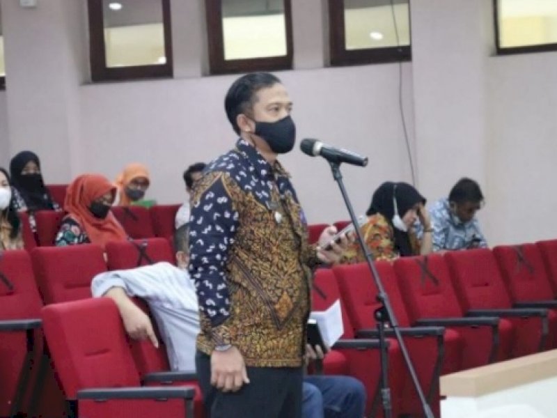 Hadiri Rakor Kesiapan Posko Covid 19, Camat Tamalanrea Laporkan Progres Kontainer Makassar Recover