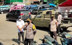 Kapolres Sinjai Tinjau Vaksinasi Massal di Terminal Pasar Sentral Sinjai