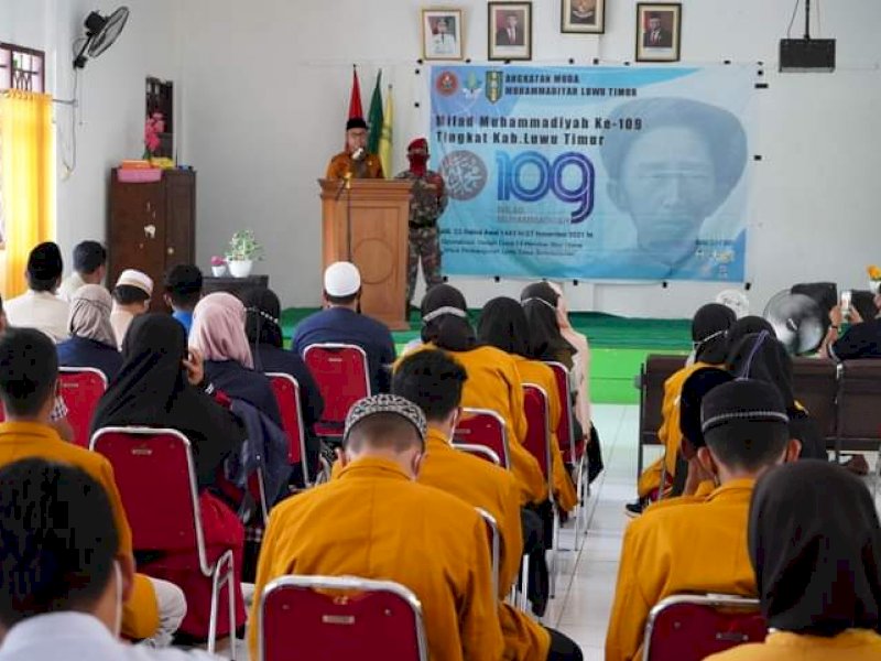 Milad Muhammadiyah ke-109, Bupati Lutim Ajak Pemuda Muhammadiyah Sukseskan Vaksinasi