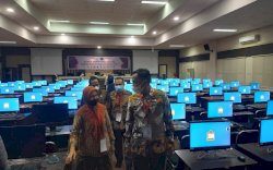 Wakil Bupati Wajo Pantau Pelaksanaan SKB CPNS 2021 di Makassar