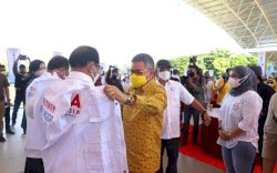 Ribuan Warga Takalar Deklarasi Relawan Airlangga, Taufan Pawe: Bentuk Kecintaan