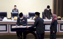 Pemkot Parepare dan DPRD Tandatangani KUA PPAS 2022