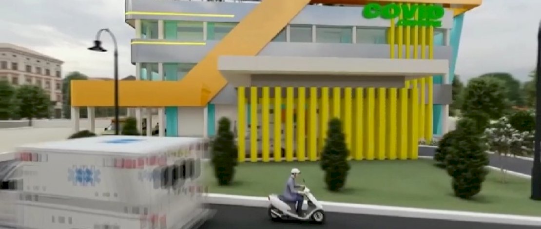 Target Selesai Akhir 2021, Covid Centre di Parepare Segera Rampung 