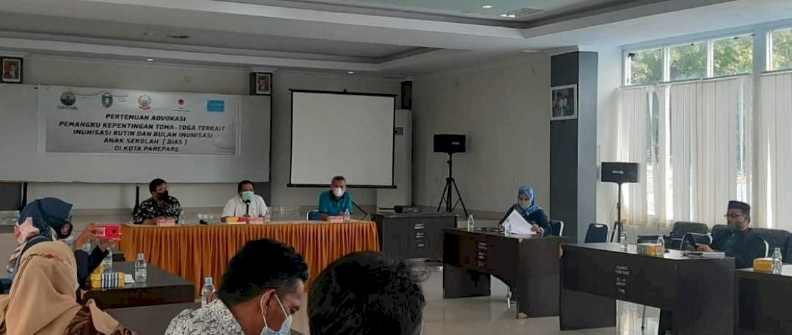 Pemkot Parepare Libatkan Tokoh Agama dan Masyarakat untuk Sukseskan Imunisasi Anak