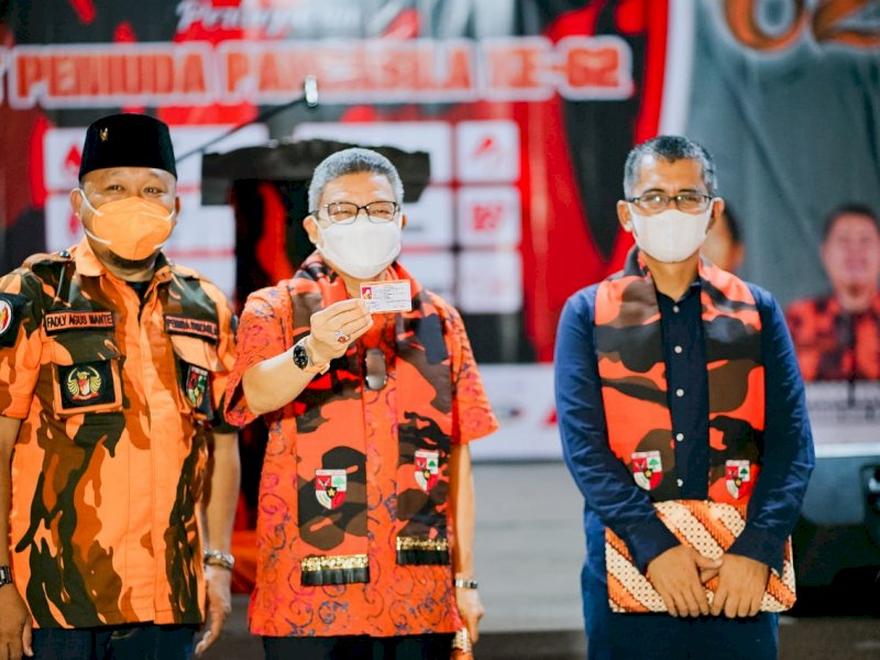 Taufan Pawe Dikukuhkan Sebagai Ketua MPO Pemuda Pancasila Parepare