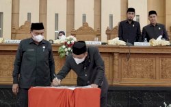 DPRD Setujui Rancangan APBD Pokok Pemkab  Luwu Tahun Anggaran 2022 